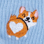 Corgi Love Quarter Socks – Dog Lover Ankle Socks