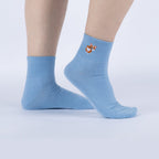 Corgi Love Quarter Socks with cute corgi design