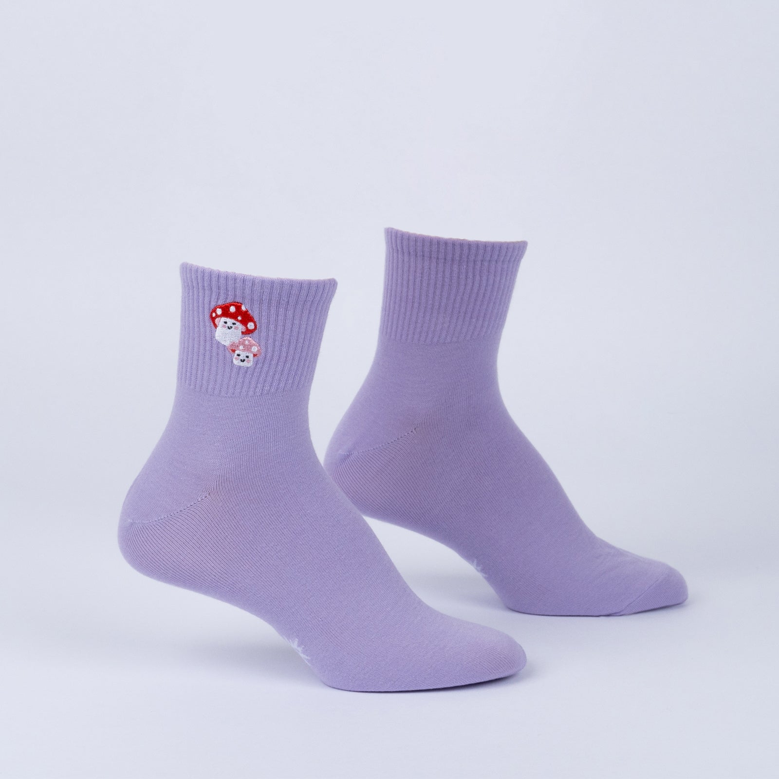 So Mush Shroom Quarter Socks – Cute Mushroom Design