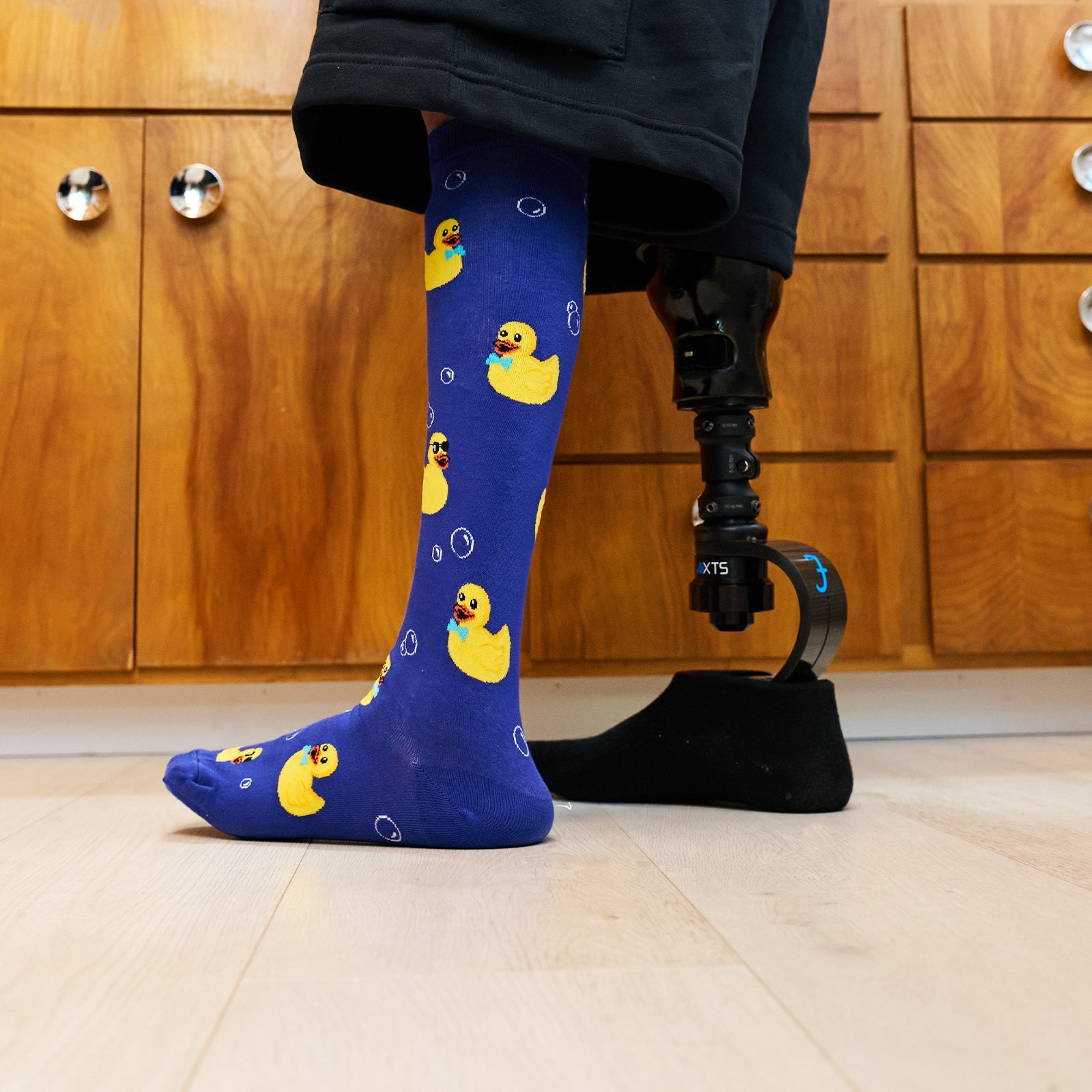 Rubber Duckie Stretch-It Knee Highs